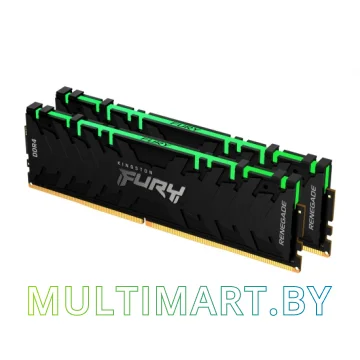 Оперативная память Kingston FURY Renegade RGB 2x32GB DDR4 PC4-28800 (KF436C18RBAK2/64)